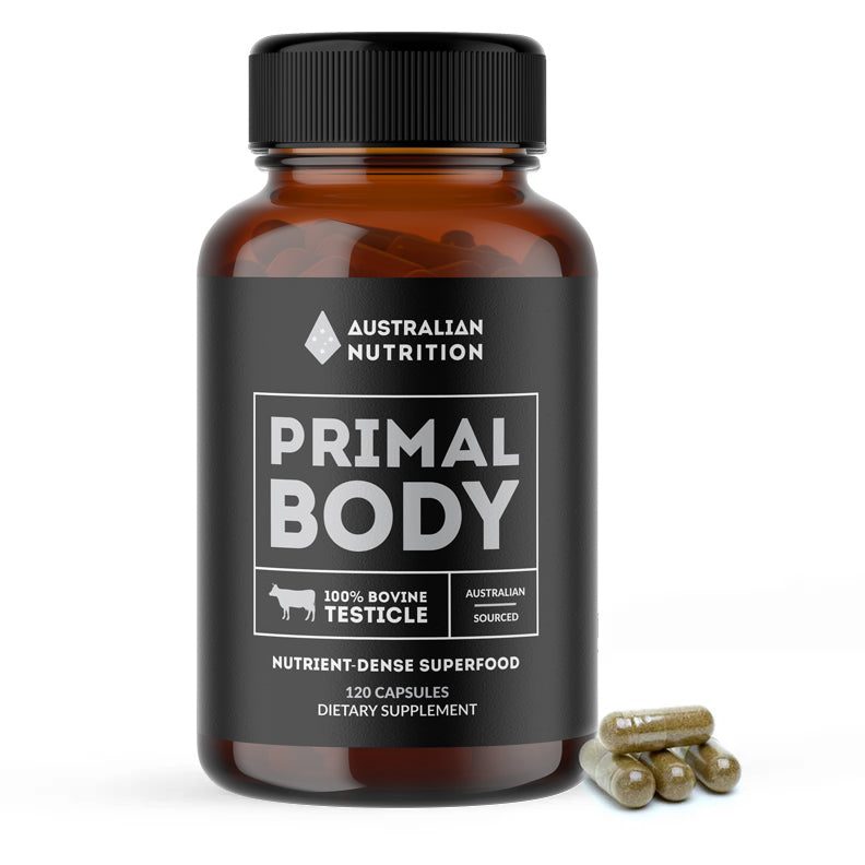 Primal Body - Grass Fed Bovine Testicle Supplement