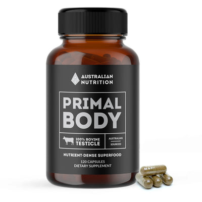 Primal Body - Grass Fed Bovine Testicle Supplement