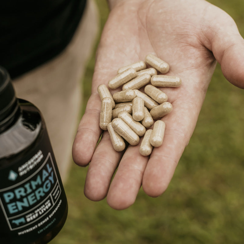 Primal Energy - Grass Fed Beef Liver Supplement