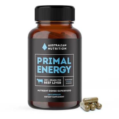 Primal Energy - Grass Fed Beef Liver Supplement